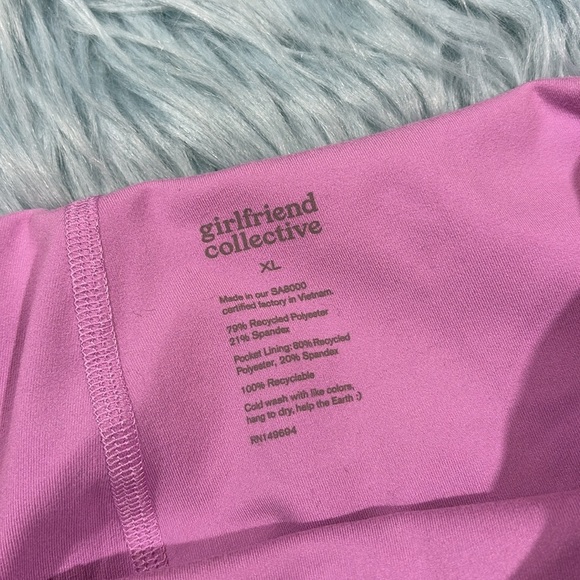 Girlfriend collective sport mini active skirt Snapdragon - Picture 4 of 9